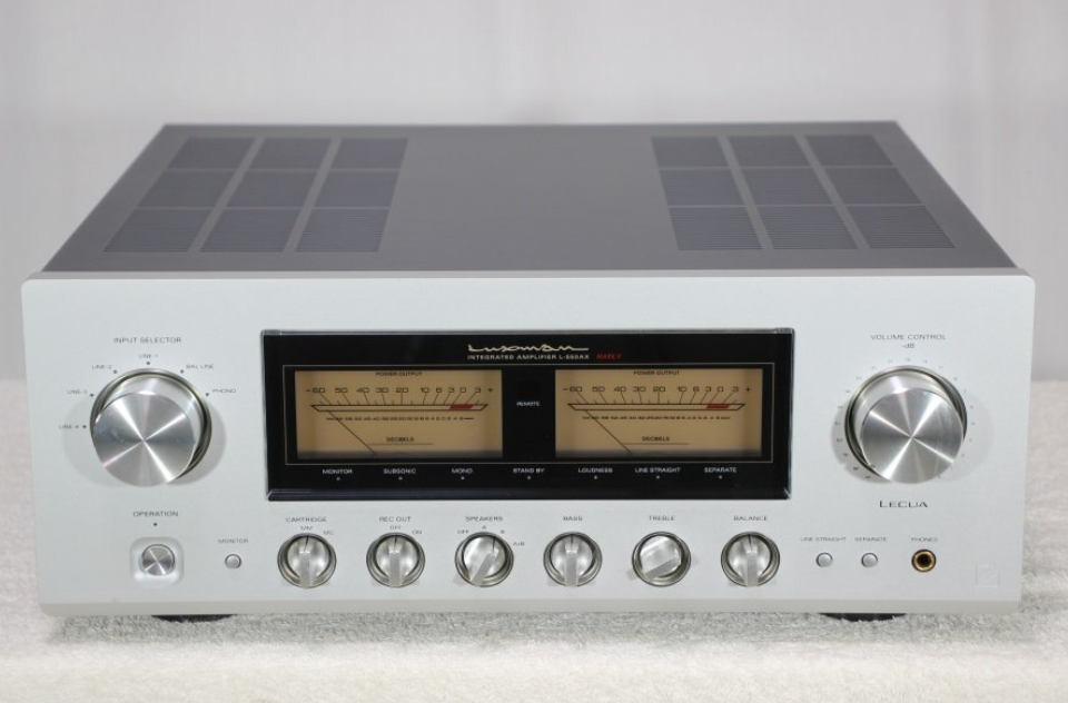 オーディオ買取事例　LUXMAN ラックスマン L-550AX MarkII 純A級プリメインアンプ