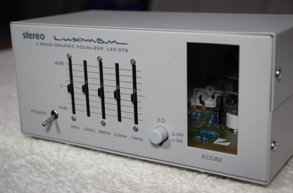 オーディオ買取事例　LUXMAN ラックスマン LXV-OT9 真空管 グラフィックイコライザー